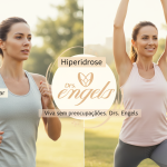 Profissional realizando procedimento de hiperidrose tratamento na Clínica DRS. Engels, Ponta Grossa, em ambiente seguro e com equipamento moderno.